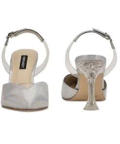 Nine West Y2K Revival Heat Pointy Toe Heeled Slingbacks