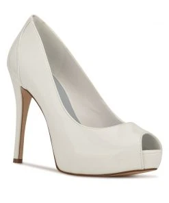 Nine West Hizzia Peep Toe Platform Pumps