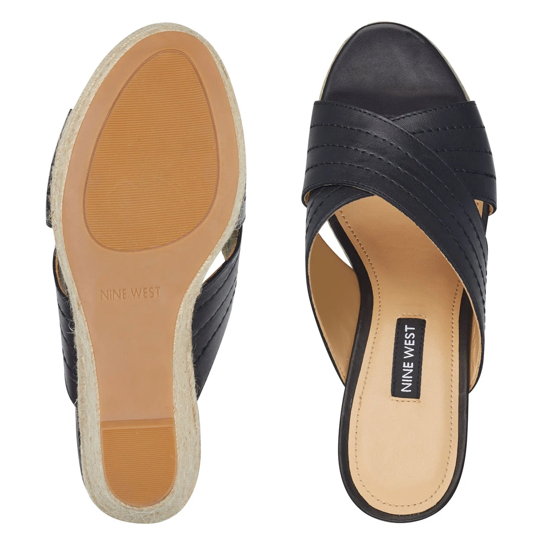 Nine West Hope Espadrille Wedge Sandals 8 Nine West Hope Espadrille Wedge Sandals