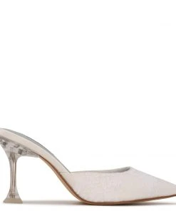 Nine West Bridal Hott Pointy Toe Mules