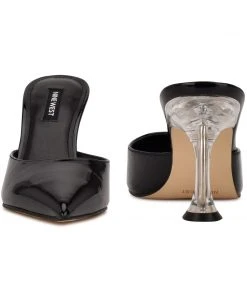 Nine West In The Clear Hott Pointy Toe Mules