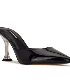 Nine West In The Clear Hott Pointy Toe Mules
