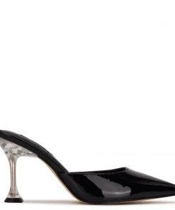 Nine West In The Clear Hott Pointy Toe Mules