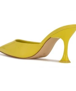 Nine West Hott Pointy Toe Mules Color Pop