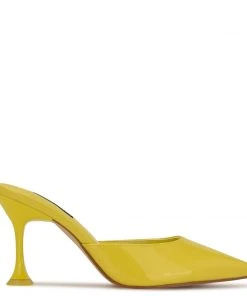 Nine West Hott Pointy Toe Mules Color Pop