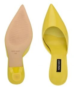 Nine West Hott Pointy Toe Mules Color Pop