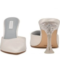 Nine West Hott Pointy Toe Mules Bridal