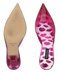 Nine West Color Pop Hott Pointy Toe Mules