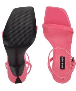 Nine West Hotz Ankle Strap Sandals Y2K Revival