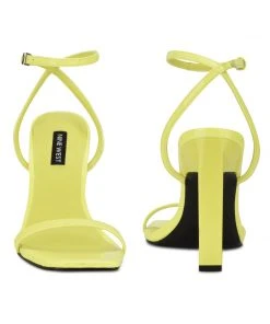 Nine West Hotz Ankle Strap Sandals Y2K Revival
