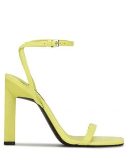 Nine West Hotz Ankle Strap Sandals Y2K Revival