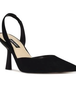 Nine West Heel Appeal Hurry Snip Toe Heeled Slingbacks
