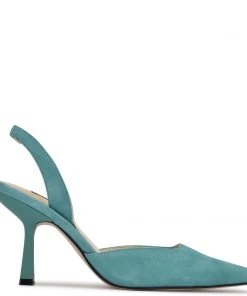 Nine West Hurry Snip Toe Heeled Slingbacks