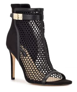 Nine West Ididit Mesh Peep Toe Booties