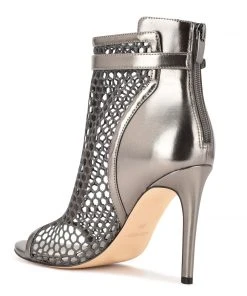 Nine West Ididit Mesh Peep Toe Booties