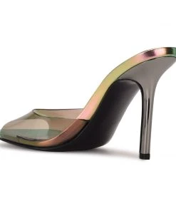 Nine West Ido Heeled Slide Sandals