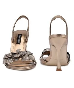 Nine West Idriv Slingback Heeled Sandals New