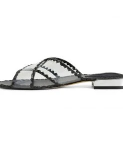 Nine West Ieni Flat Slide Sandals