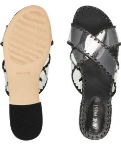 Nine West Ieni Flat Slide Sandals