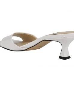 Nine West Indra Heeled Slide Sandals Heel Appeal