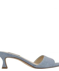 Nine West Indra Heeled Slide Sandals
