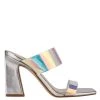Nine West In The Clear Instaa Heeled Slide Sandals 2 Nine West In The Clear Instaa Heeled Slide Sandals