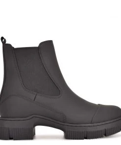 Nine West Iola Chelsea Lug Sole Booties Shoes