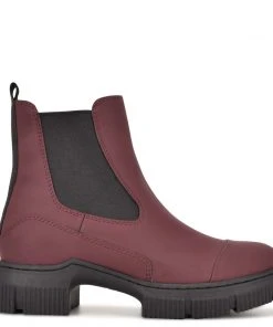 Nine West Iola Chelsea Lug Sole Booties