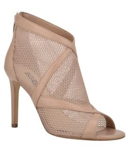 Nine West Boots & Booties Ira Mesh Peep Toe Booties
