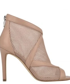Nine West Boots & Booties Ira Mesh Peep Toe Booties