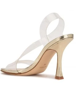 Nine West Irise Dress Sandals In The Clear