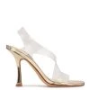Nine West Irise Dress Sandals In The Clear