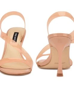 Nine West Irise Dress Sandals In The Clear