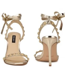 Nine West Lace It Up Istelle Heeled Sandals