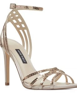 Nine West Heels Ivonne Ankle Strap Sandals