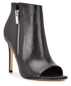 Nine West Izip Peep Toe Booties Boots & Booties