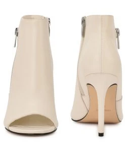 Nine West Izip Peep Toe Booties Boots & Booties