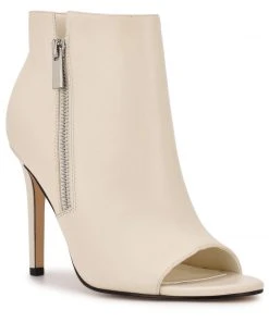 Nine West Izip Peep Toe Booties Boots & Booties