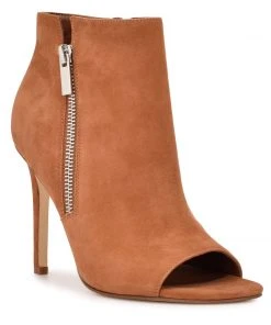 Nine West Izip Peep Toe Booties
