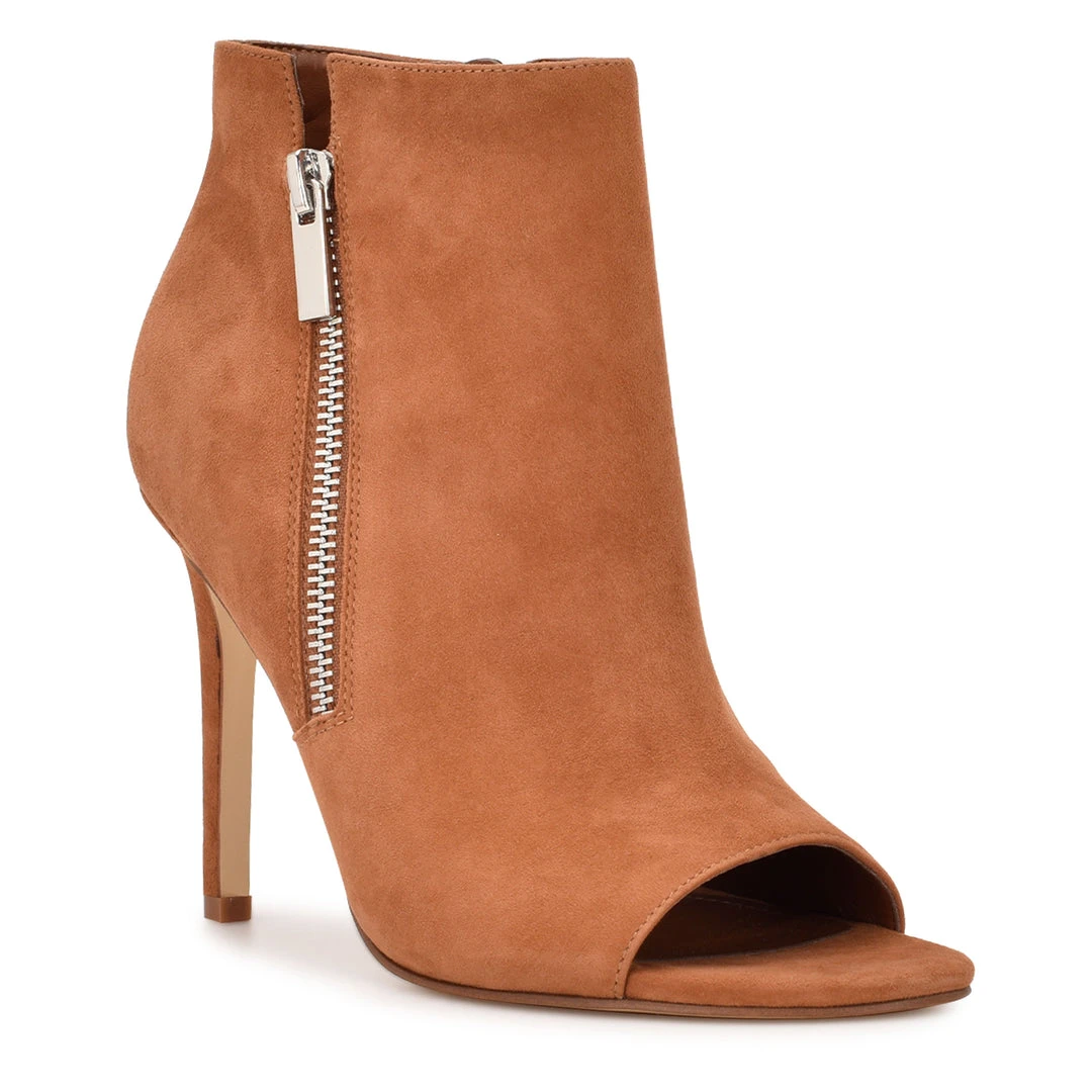 Nine West Izip Peep Toe Booties 4 Nine West Izip Peep Toe Booties