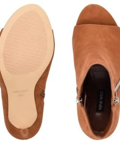 Nine West Izip Peep Toe Booties 11 Nine West Izip Peep Toe Booties