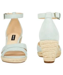 Nine West Jabrina Espadrille Wedge Sandals Weave Got You
