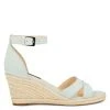 Nine West Jabrina Espadrille Wedge Sandals Weave Got You