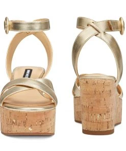 Nine West Weave Got You Janessa Ankle Strap Wedges