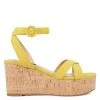 Nine West Janessa Ankle Strap Wedges Weave Got You