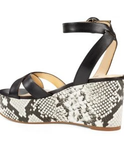 Nine West Janessa Ankle Strap Wedges Weave Got You