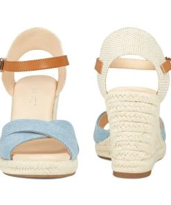 Nine West Joydyn Espadrille Wedge Sandals Weave Got You