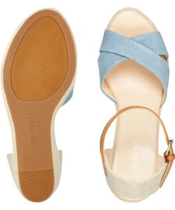 Nine West Joydyn Espadrille Wedge Sandals Weave Got You