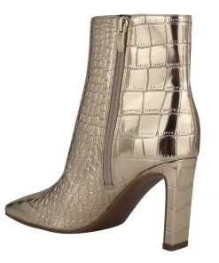 Nine West Jozy Heeled Booties Metallic Mindset