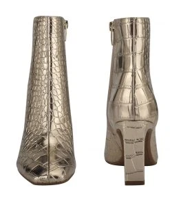 Nine West Jozy Heeled Booties Metallic Mindset